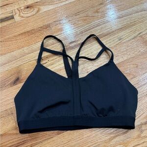 Black Women's Sports Bra
